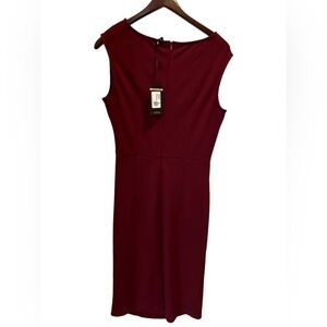Miusol Size‎ L burgundy/Red Cocktail Dress
